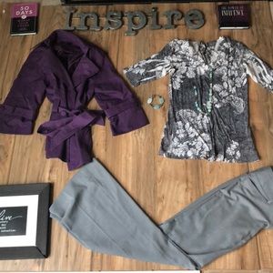 Trench Jacket Ensemble